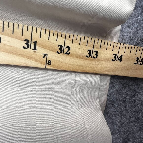 Adidas Pants Men 34x33 Beige Khaki Straight Golf Flat Front Outdoor Climalite - Picture 10 of 10